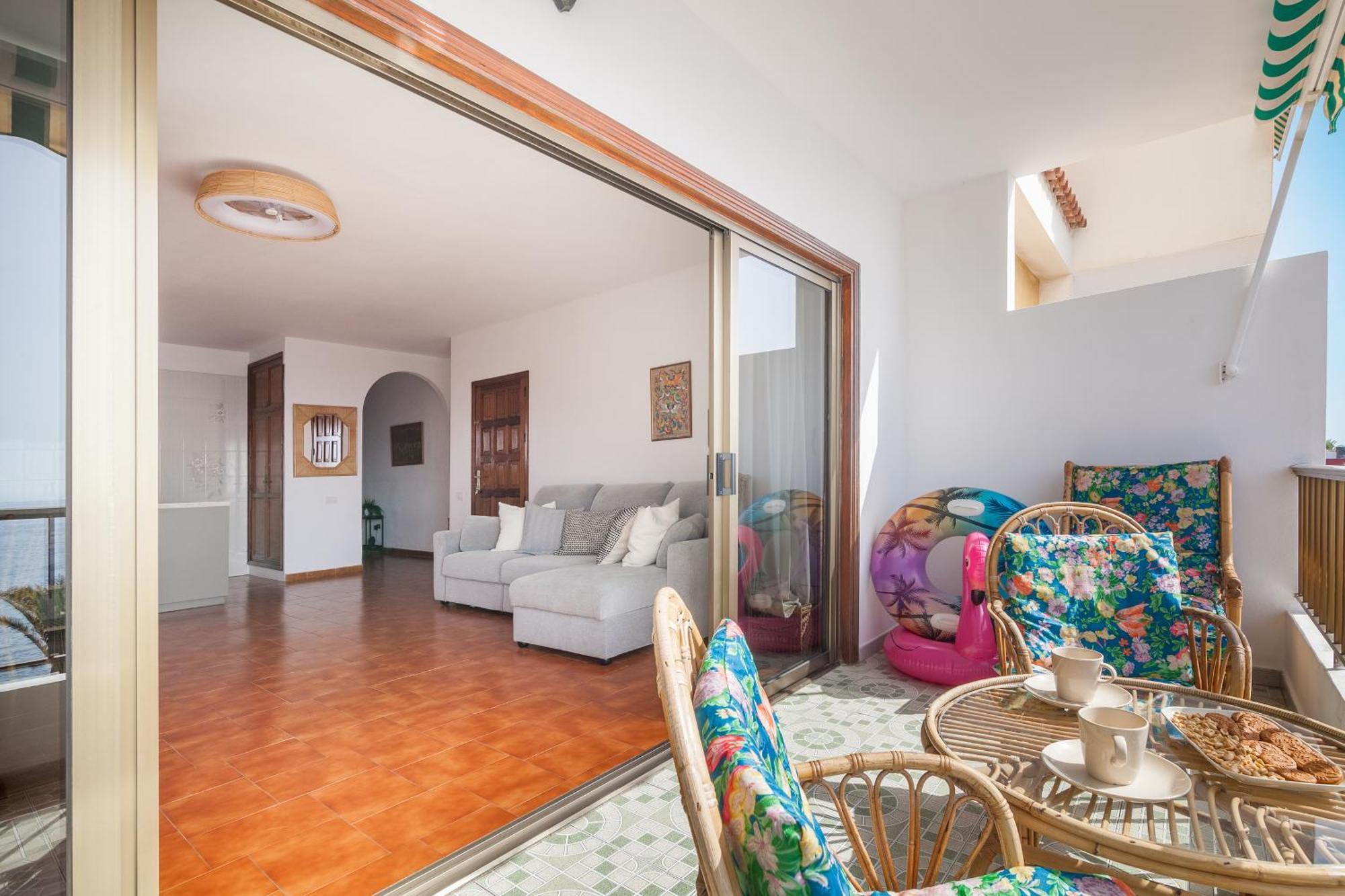 Casa De Franco - Ocean View, Terrace, Balcony, 50M From Playa La Arena, Fibre Net Apartment Puerto de Santiago  Exterior photo